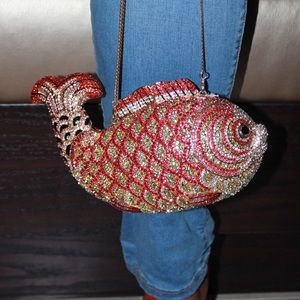 Crystal stone evening clutch/Bag